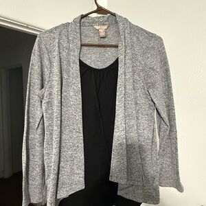 White Stag Heather Gray Women's Cardigan